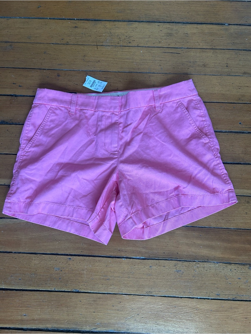 J.Crew Womens Pink Chino Shorts Size 12 NWT